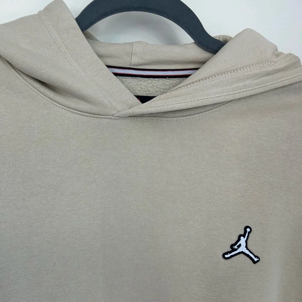 Jordan Men’s Tan Hoodie With Logo